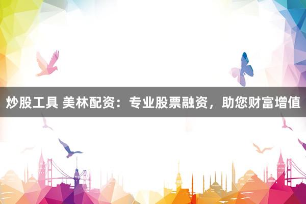 炒股工具 美林配资：专业股票融资，助您财富增值