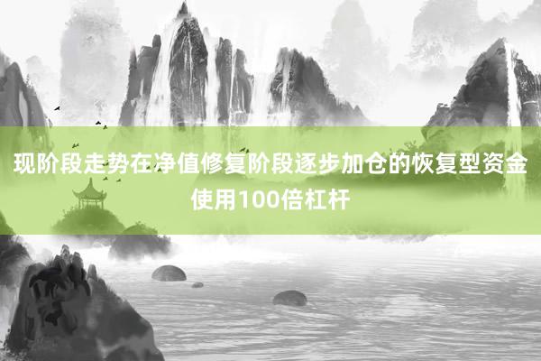 现阶段走势在净值修复阶段逐步加仓的恢复型资金使用100倍杠杆